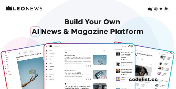 LeoNews - KingMedia Theme - AI News, Viral Magazine &amp; Newspaper