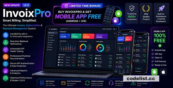 InvoixPro v2.3 – Invoice And Payment System