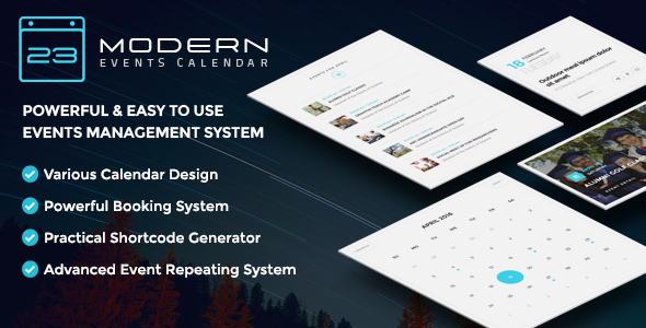 Modern Events Calendar v2.6.2 - Responsive Event Scheduler