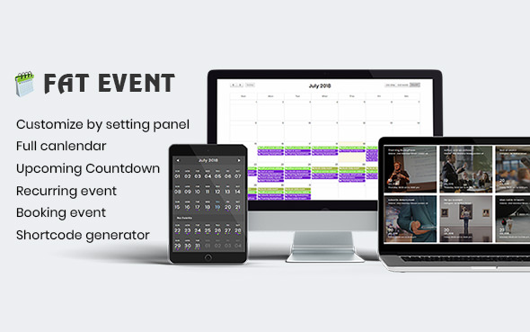 FAT Event v1.3.5 - WordPress Event and Calendar Booking