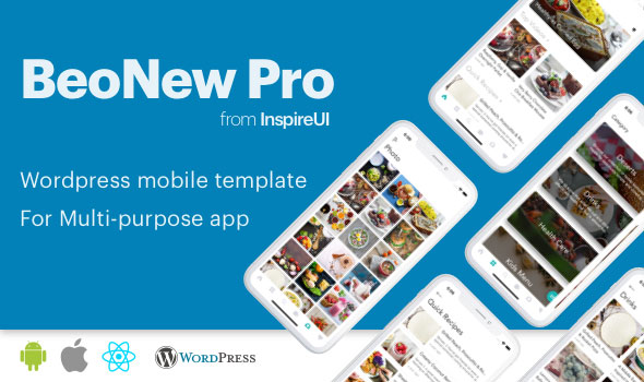 BeoNews Pro v2.9.1 - React Native mobile app for Wordpress