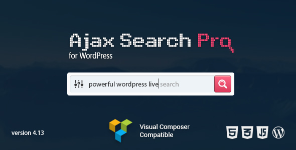Ajax Search Pro for WordPress v4.15.1 - Live Search Plugin