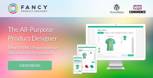Fancy Product Designer v4,0.0 - WooCommerce plugin