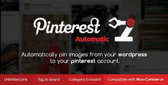 Pinterest Automatic Pin Wordpress Plugin v4.11.1