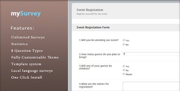 mySurvey v1.3