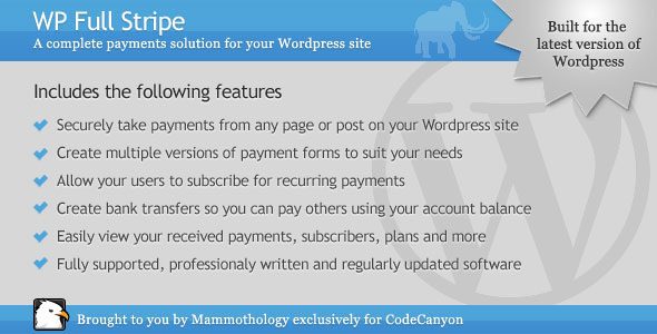 WP Full Stripe v3.16.3