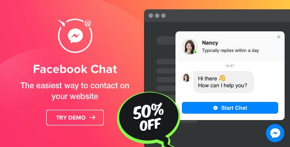 Facebook Chat v1.0 - WordPress Facebook Chat plugin