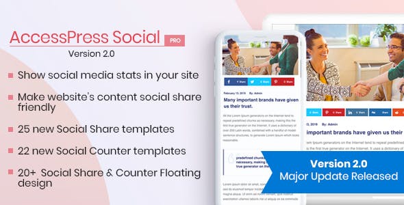 AccessPress Social Pro v2.0.7