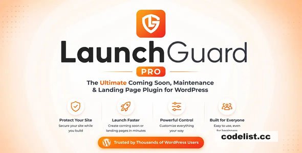 LaunchGuard Pro v1.2.0 – Coming Soon & Maintenance Mode