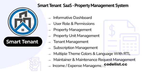 Smart Tenant SaaS v2.5 - Property Management System