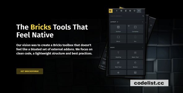 Bricksforge v3.1.8.5 - The Bricks Tools that feel native