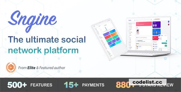 Sngine v4.3 - The Ultimate PHP Social Network Platform
