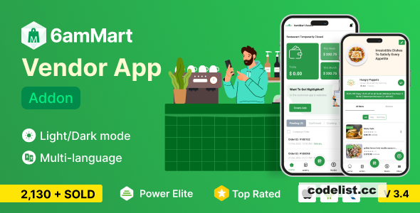 6amMart - Vendor App v3.8