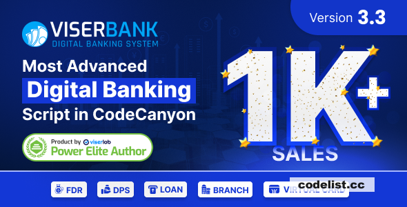 ViserBank v3.3 - Digital Banking System