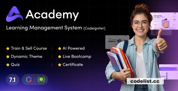 Academy LMS v7.1 - Learning Management System