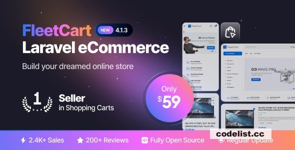 FleetCart v4.7.6 - Laravel Ecommerce CMS