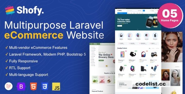 Shofy v1.3.2 - eCommerce & Multivendor Marketplace Laravel Platform