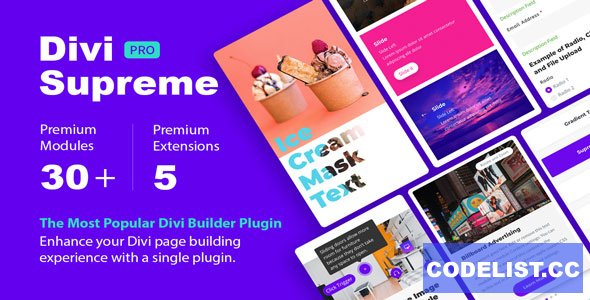 Divi Supreme Pro v4.9.97.28
