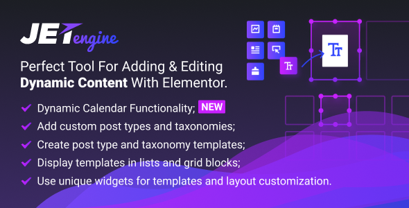 JetEngine v3.8.9 - Adding & Editing Dynamic Content