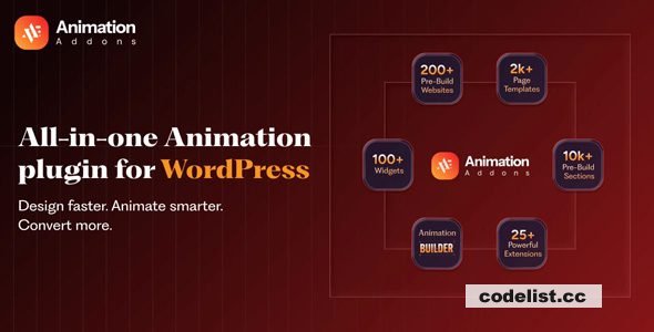 Animation Addons Pro 2.6.4 – Animation Plugin for WordPress