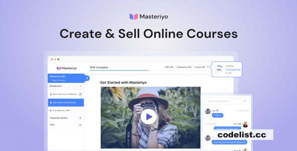 Masteriyo PRO v3.1.8 - LMS for WordPress