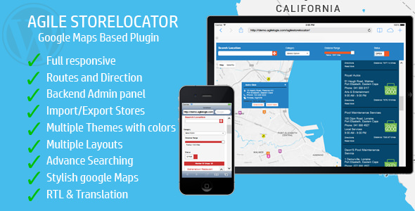 Store Locator (Google Maps) For WordPress v5.2.3