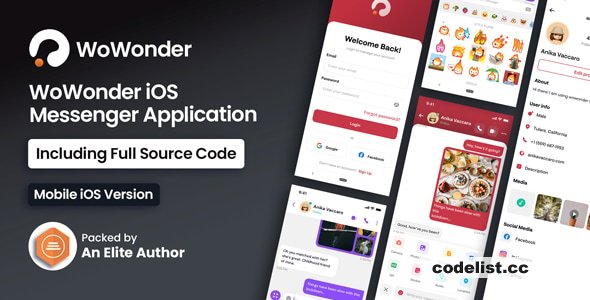 WoWonder IOS Messenger v5.0 - Mobile Application for WoWonder