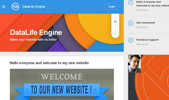 DataLife Engine v14.3 (UTF-8 English) - A Content Management System