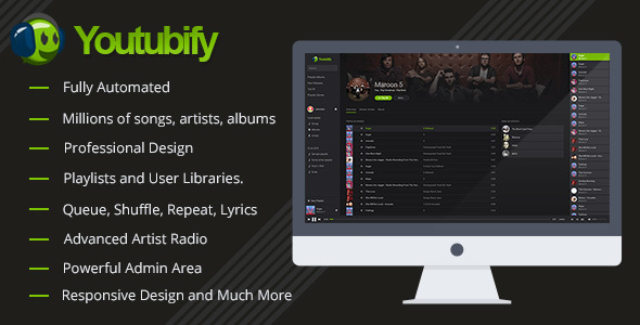 Youtubify - Youtube Music Engine
