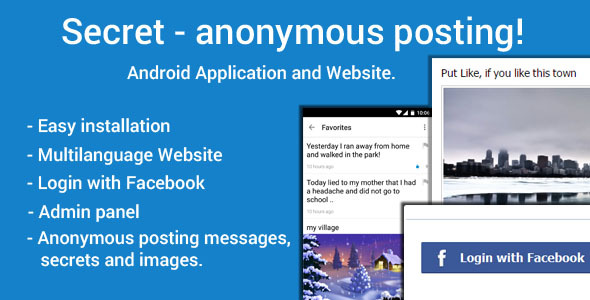 Secret – Anonymous Posting